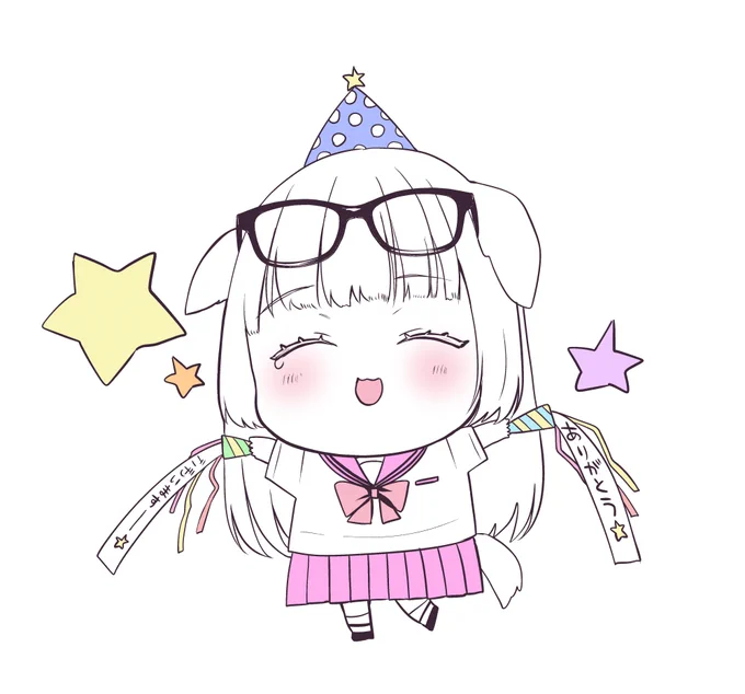 (英貴の)誕生日だ!! お祝いしてくださった方々、ありがとうございます!! 今年もモリモリ元気に漫画を描きますので、よろしくお願いします!!
