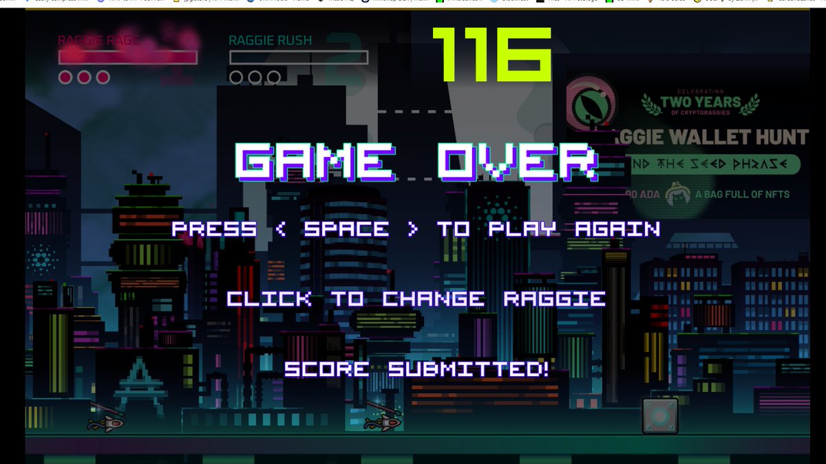 shawdog0311's tweet image. Raggie Run from @CryptoRaggies is pretty fun!!! Just got done playing a couple rounds and got my best score yet! 

#cardanorepost