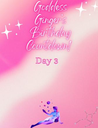 FeralForFindom's tweet photo. DAY 3 of Goddess Ginger's BIRTHDAY COUNTDOWN! Today's theme is laughter, we all know Ginger to be a funny outgoing person so I want everyone to recall their favorite times where Ginger's made them laugh or smile from being herself. https://t.co/rREkVjkJDI