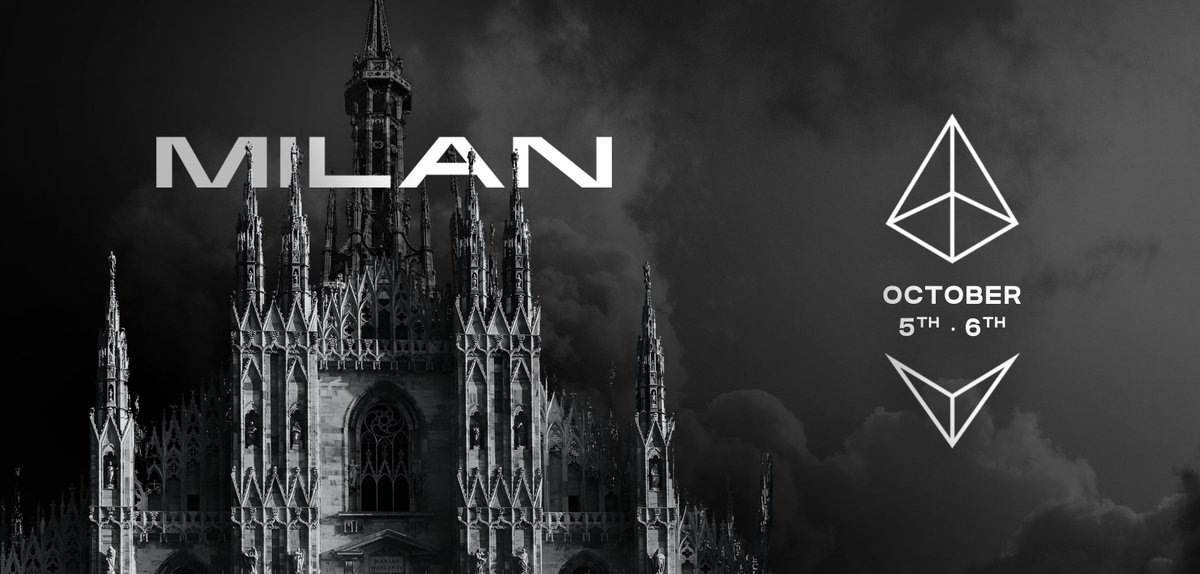 DefiantNews's tweet photo. 📣 We're giving away 20 FREE tickets to ETHMilan 2023 from Oct. 5-6.

To join:

1️⃣ Follow @DefiantNews &amp; @eth_milano

2️⃣ Like + retweet this post

3️⃣ Comment why you should be the chosen one!

The most compelling responses will earn a ticket on September 18. https://t.co/nynH0xvLUL