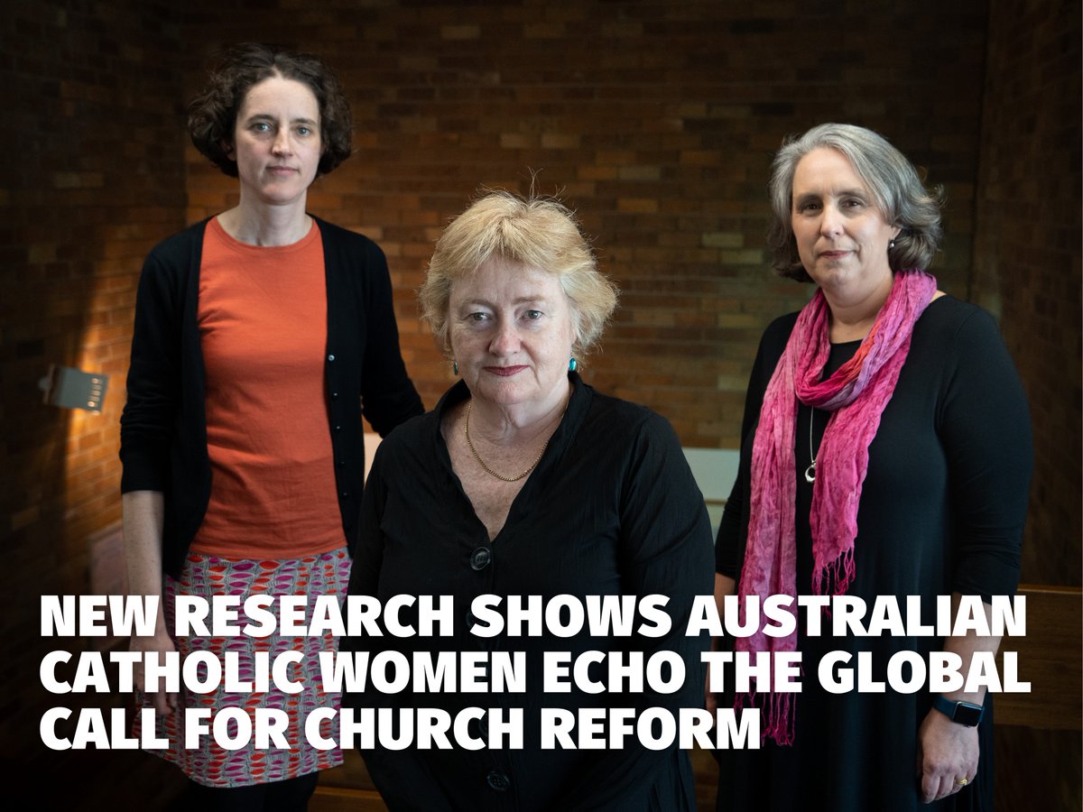 "I love my Church, but I wish my Church loved me more." ⛪️

Research by <a href="/DrTracyMcEwan/">Tracy McEwan</a>, Dr <a href="/KathMcPhillips/">Kath McPhillips</a> and Dr Miriam Pepper (pictured) surveyed Catholic women from 104 countries and found a united desire for change.

Read the full story 👉 bit.ly/3EFdgDP