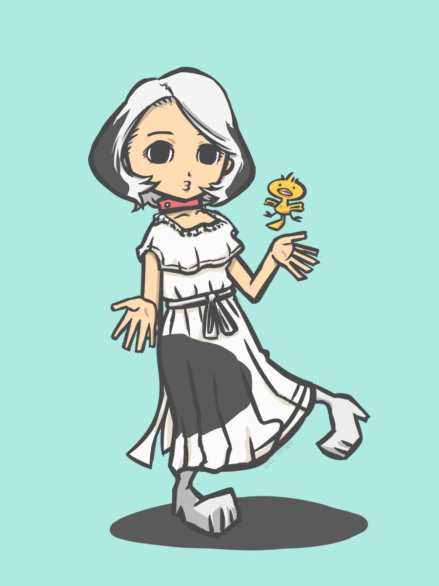 「8月③ 8/9〜12#先月描いた絵を晒そう #イラスト #絵柄が好みって人がいれ」|タロウ@一日一絵のイラスト