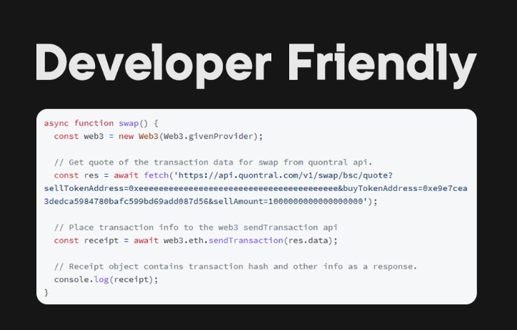 TheSwapperToken's tweet photo. #Swapper can easily integrate into any WEB3 project. Check out our documentation today.  

Swapper DOCS: https://t.co/X4mIN1wEif

#DeveloperFriendly #APIs #Web3 https://t.co/3MBgQNs4U6