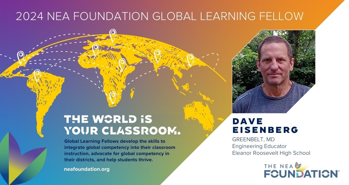 I am so honored to be part of the  <a href="/NEAFoundation/">The NEA Foundation</a>'s #GlobalLearning Fellowship 2024. Follow me along with the rest of the Fellows as we learn about cultural competence,  global literary,  and more. #neafglobal