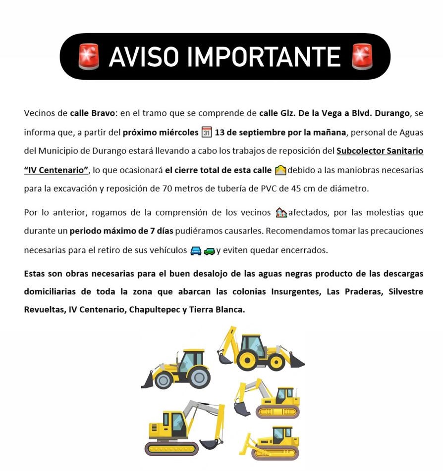 🚨 AVISO IMPORTANTE 🚨