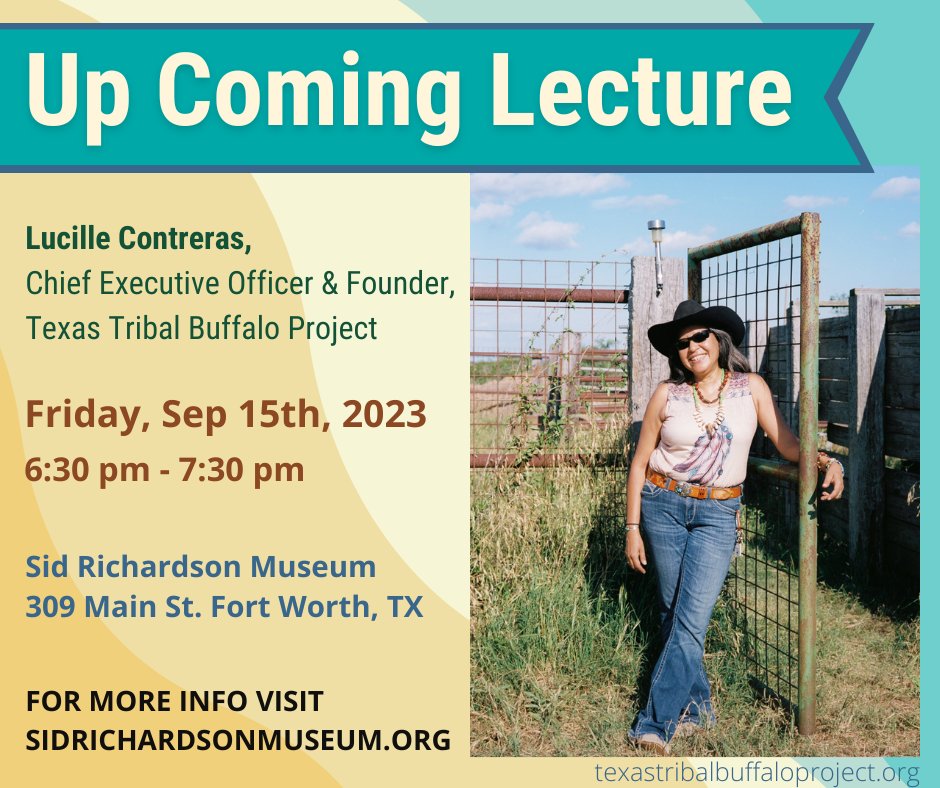 Up coming lecture by Lucille Contreras, our Founder and CEO this Friday in Fort Worth Tx!