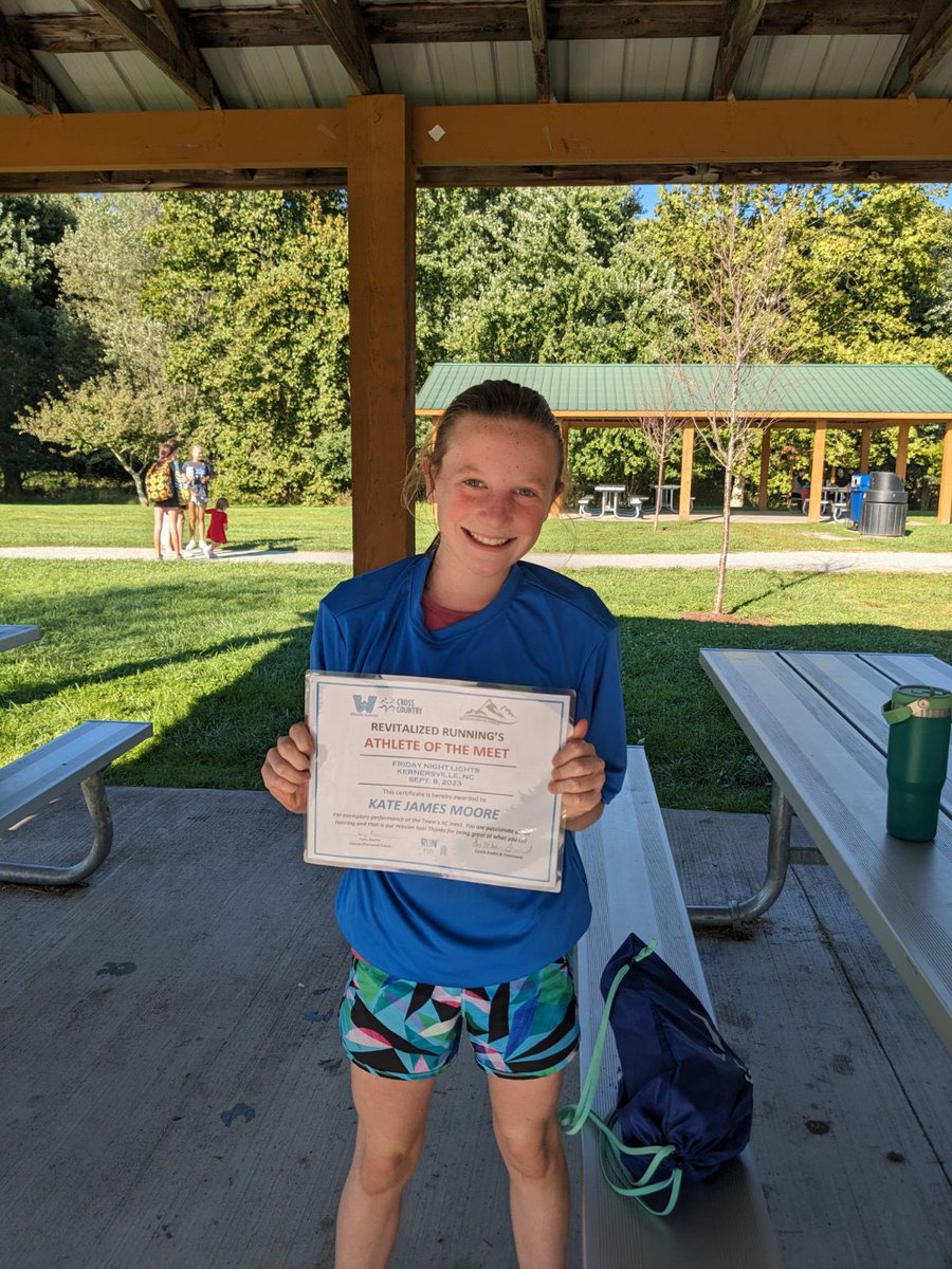Revitalized Running’s
MS XC Athlete of the Meet

Kate James Moore is a 6th Grader at Parkway. In the face of a difficult circumstance, she showed genuine character. You are a great model for our team!

Thanks RR for supporting our runners! Check ‘em Out @

revitalizedrunning.com