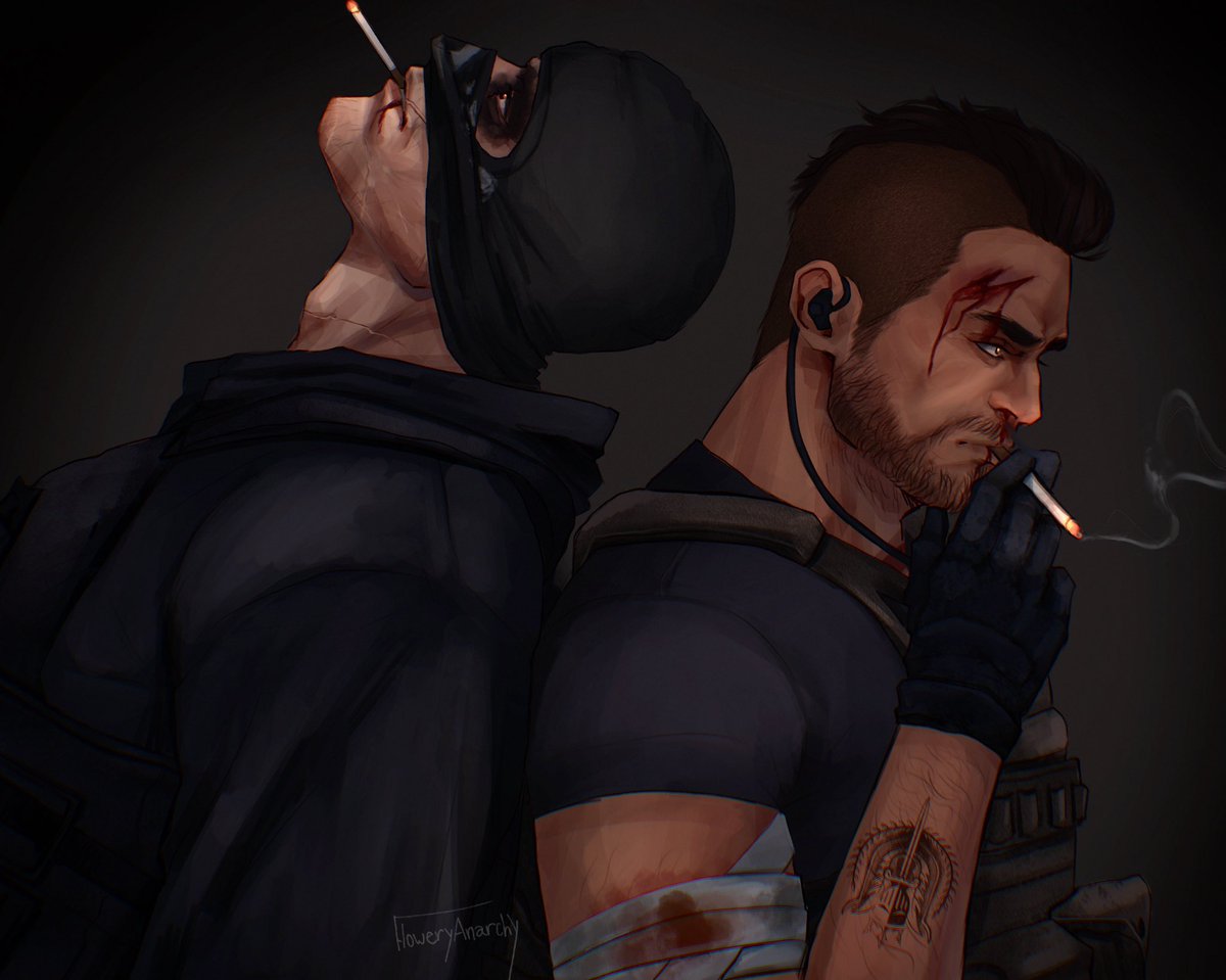 Back at it again with my Ghost & Soap brainrot🚬
#mw2fanart #SimonGhostRiley #JohnSoapMacTavish