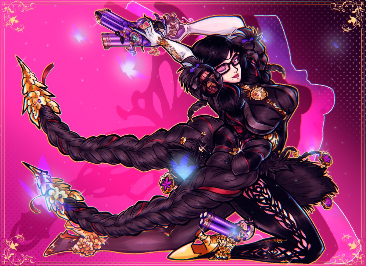 Boom! So, @GiuHellsing did one of the best cosplays of Bayonetta ever! she has always been the best Bayo, so even thought that set is not out yet! i had to draw her! i just simply love <3 #bayonetta #bayonetta2 #bayonetta3 #bayonettacosplay #platinumgames #bayonetta3cosplay