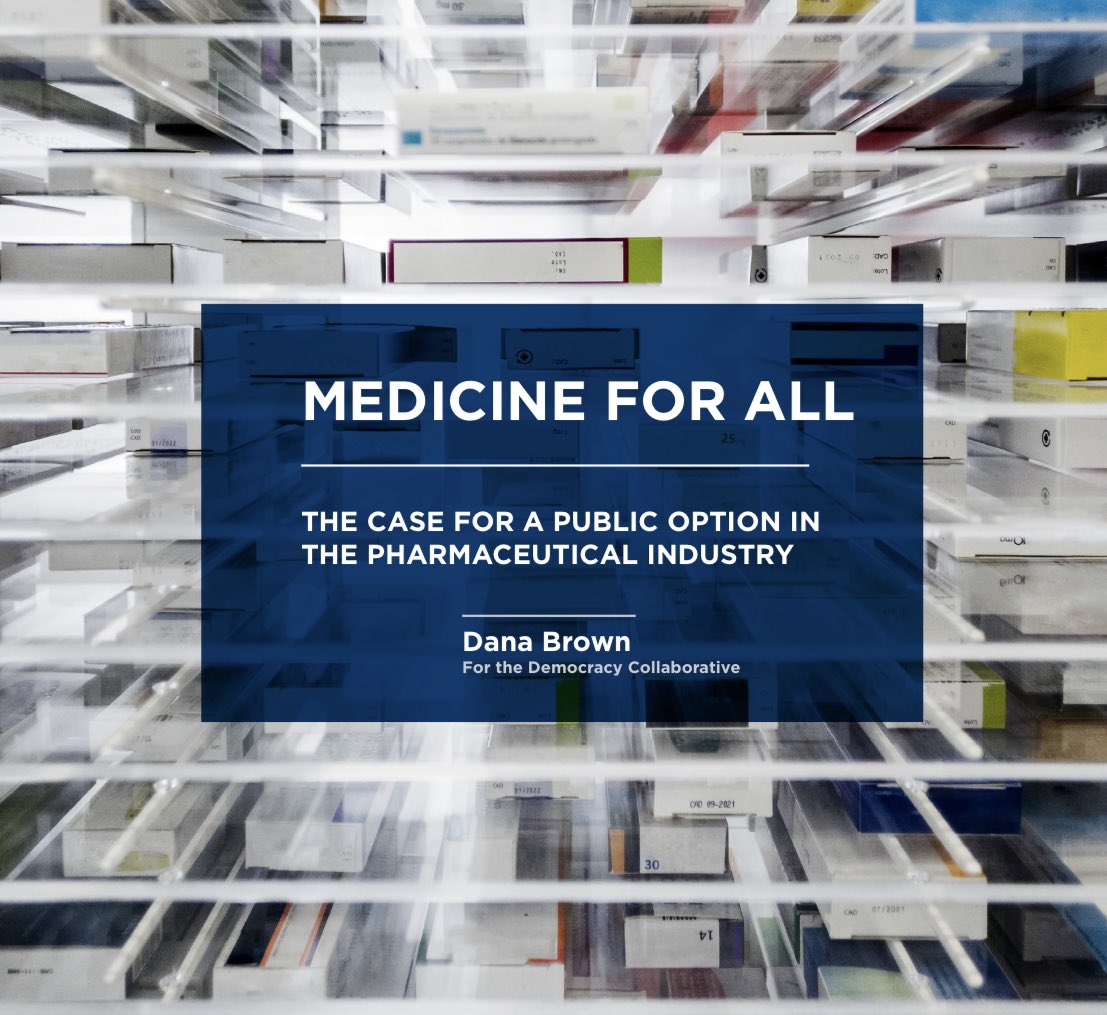 In 2019, a 92-page report came out that made a very strong case to democratize the pharmaceutical industry as a way to protect us from the negative impact of the greedy elite.

Why isn't this a top issue in the 2024 election?

thenextsystem.org/sites/default/…