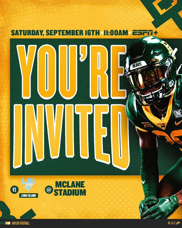 This is going to be fun! Thank you for the invite! #SicEm @CoachPowledge @coachkcurtis @ChrisRossLOJO @Coach_Lavender @daDBwhisperer @leopardfootball