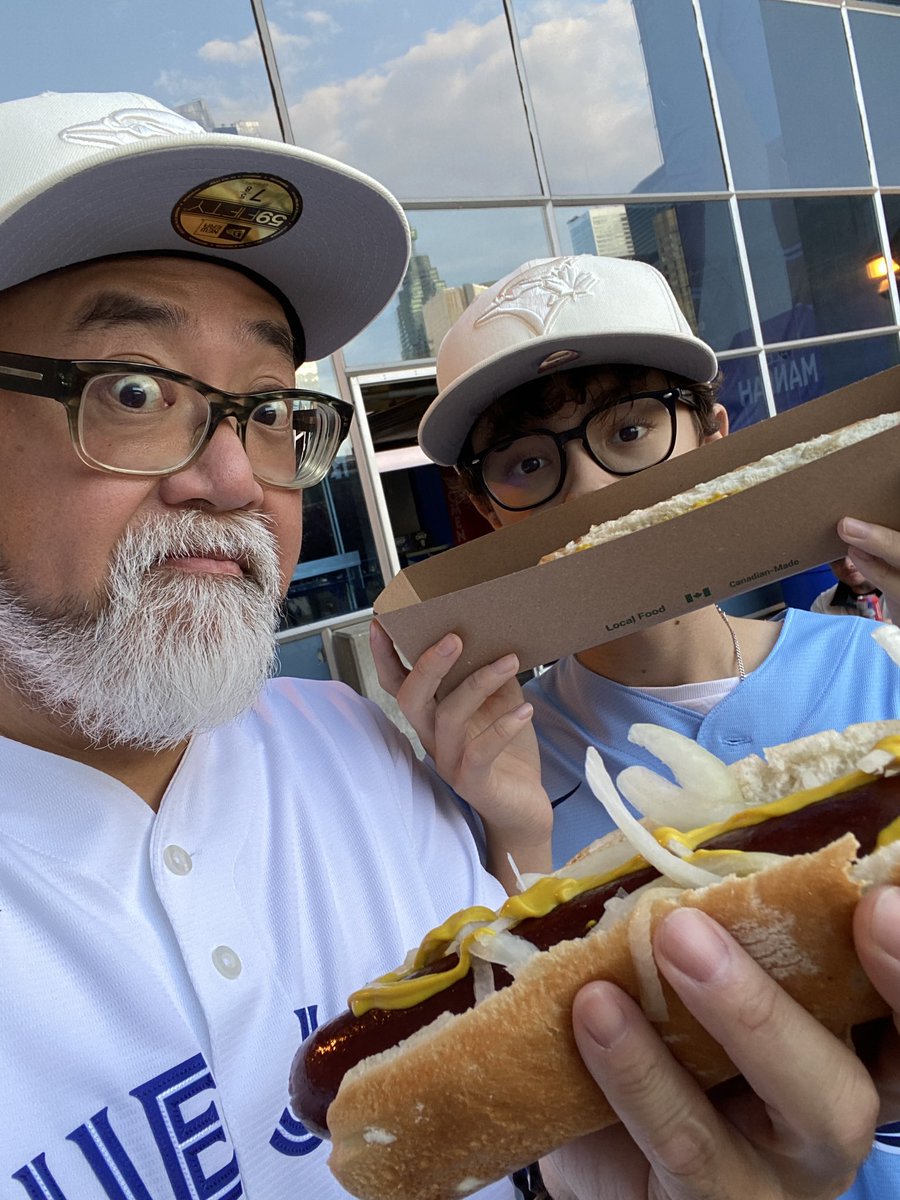 Fuelling up for a new series with The Boy 2.0! Gonna be a fun push to the playoffs! #letsgobluejays #NextLevel #SeptemberBaseball #okseeyou