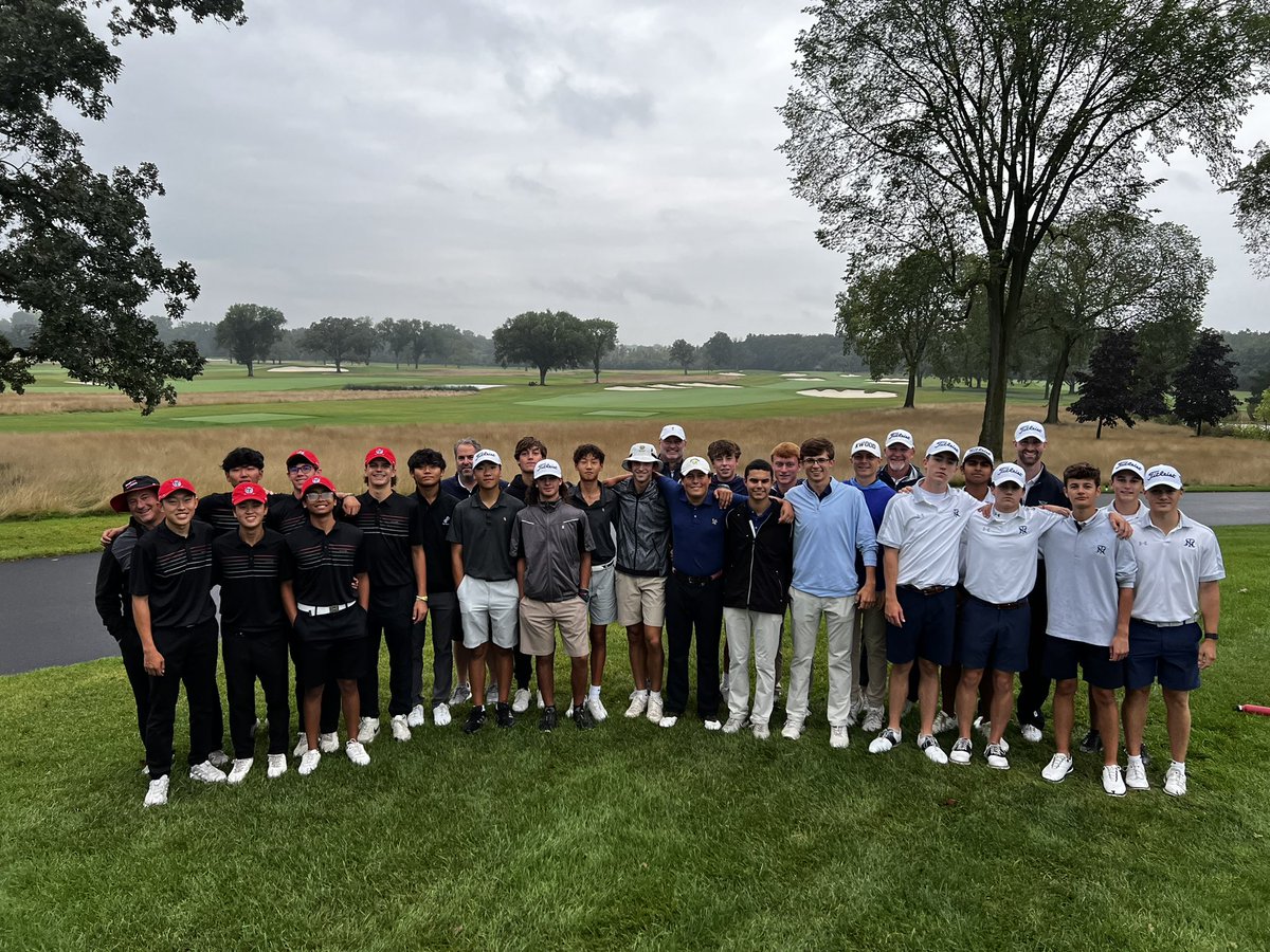 Grateful for an opportunity to play at Knollwood CC today. Thank you Lake Forest Golf team and Coach Matheson.