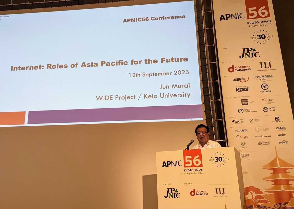 APNIC Director General tweet media