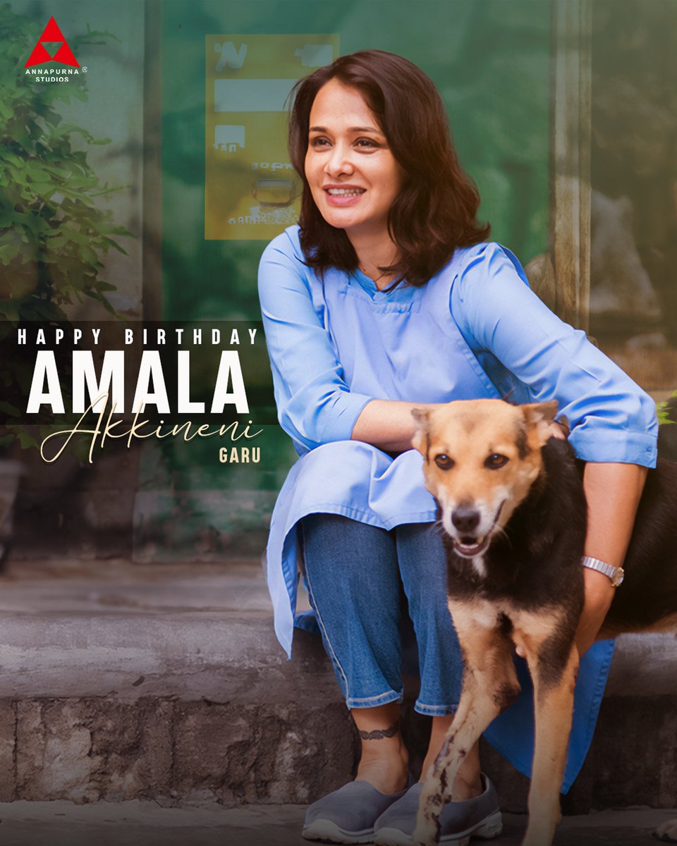 AnnapurnaStdios's tweet photo. The kindest woman with the purest heart and a constant source of inspiration ❤️

Wishing our dearest @amalaakkineni1 Garu a very Happy Birthday❤️‍🔥

#HappyBirthdayAmalaAkkineni

#AnnapurnaStudios https://t.co/BG62wNcIPF