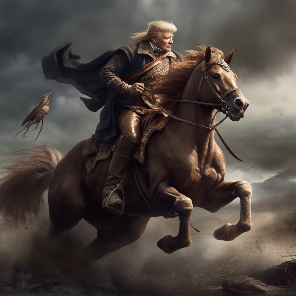 Into battle 

#Trump #MAGA #Republican #USA #America #Trump2024 #President