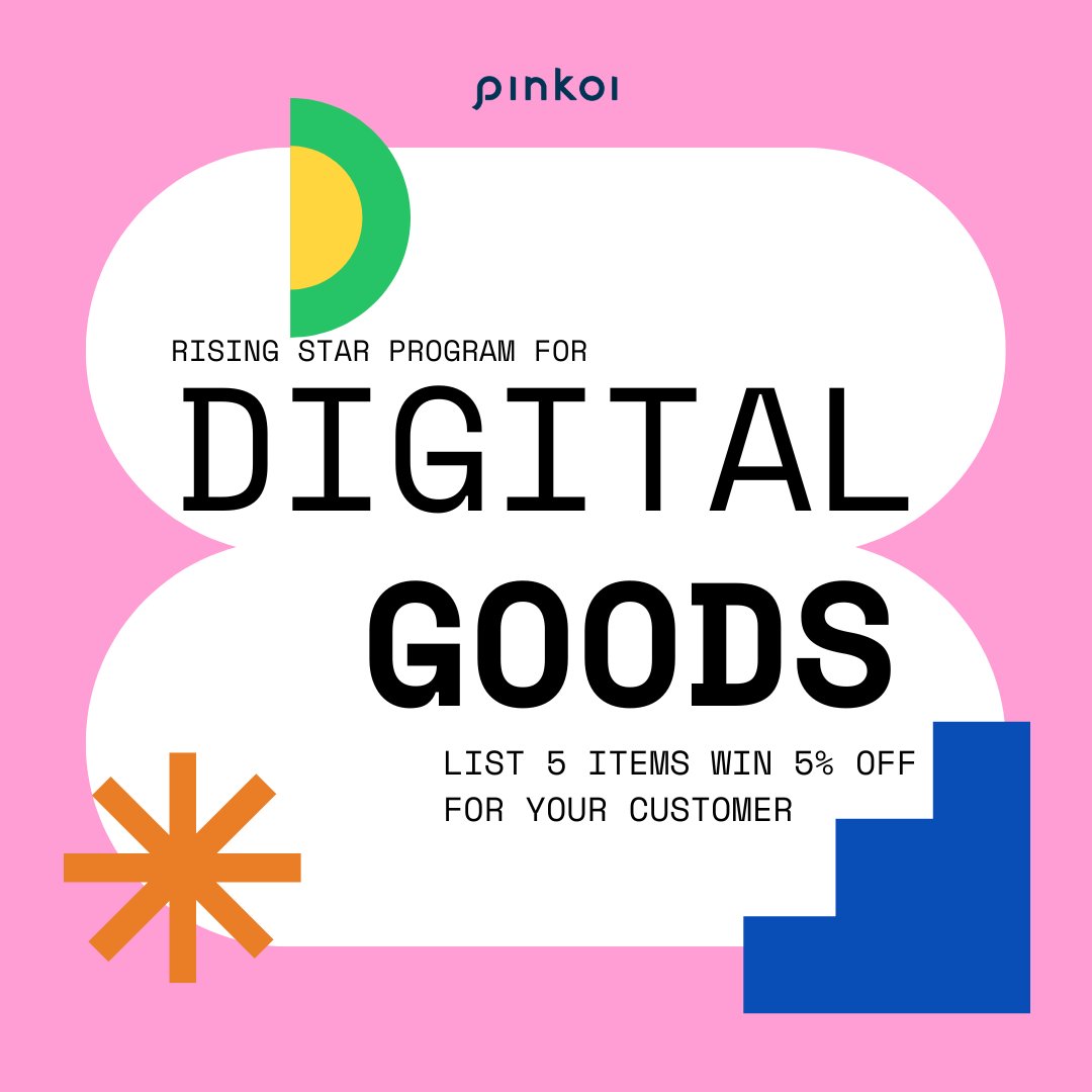 PinkoiTh's tweet photo. โอกาสทองของแบรนด์ digital บน Pinkoi มาแล้ว~ เพียงแค่ลงสินค้าใหม่อย่างน้อย 5 รายการในระหว่างวันที่ 8-30 กันยายนนี้🥰 พร้อมสมัครเข้าร่วมกิจกรรมกับเรา ลูกค้าจะได้รับส่วน 5% เมื่อซื้อสินค้า digital ในร้านครบ 399 บาท🤩 ซึ่ง offer นี้ Pinkoi จะเป็นฝ่ายรับผิดชอบเองค่ะ💋 https://t.co/31NhCLtsbi
