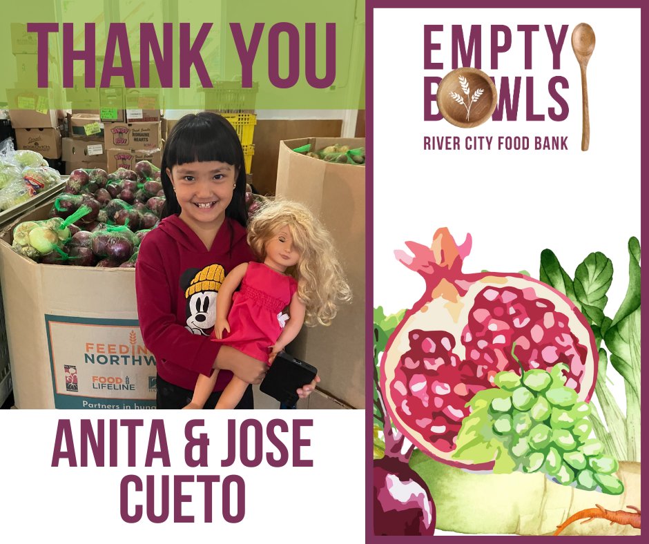 RCFoodBank's tweet image. We are so incredibly grateful for Anita &amp;amp; Jose Cueto – amazing supporters, and #EmptyBowls2023 Strategic level sponsors!

With their help, there are #nobarriers to welcoming every person who comes to our line each week.