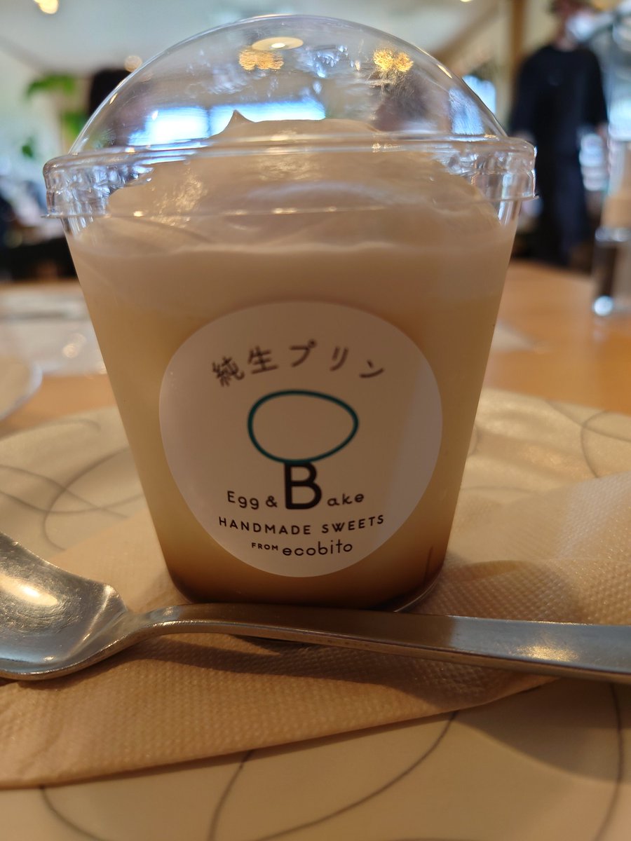 hanayasaki12's tweet photo. お昼は地元のオシャレカフェで😋
#ecobito 
#えこびとごぜんランチ洋食メイン 
#デザートにプリン２つ https://t.co/JFmfLGb2fr