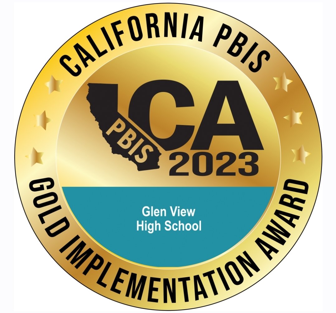 Congratulations GVHS Coyotes!!! Our school received the GOLD Implementation award from California PBIS!! #GVHS #GlenViewHighSchool #GVHSCoyotes #CommittedCoyotes #BeaumontUSD