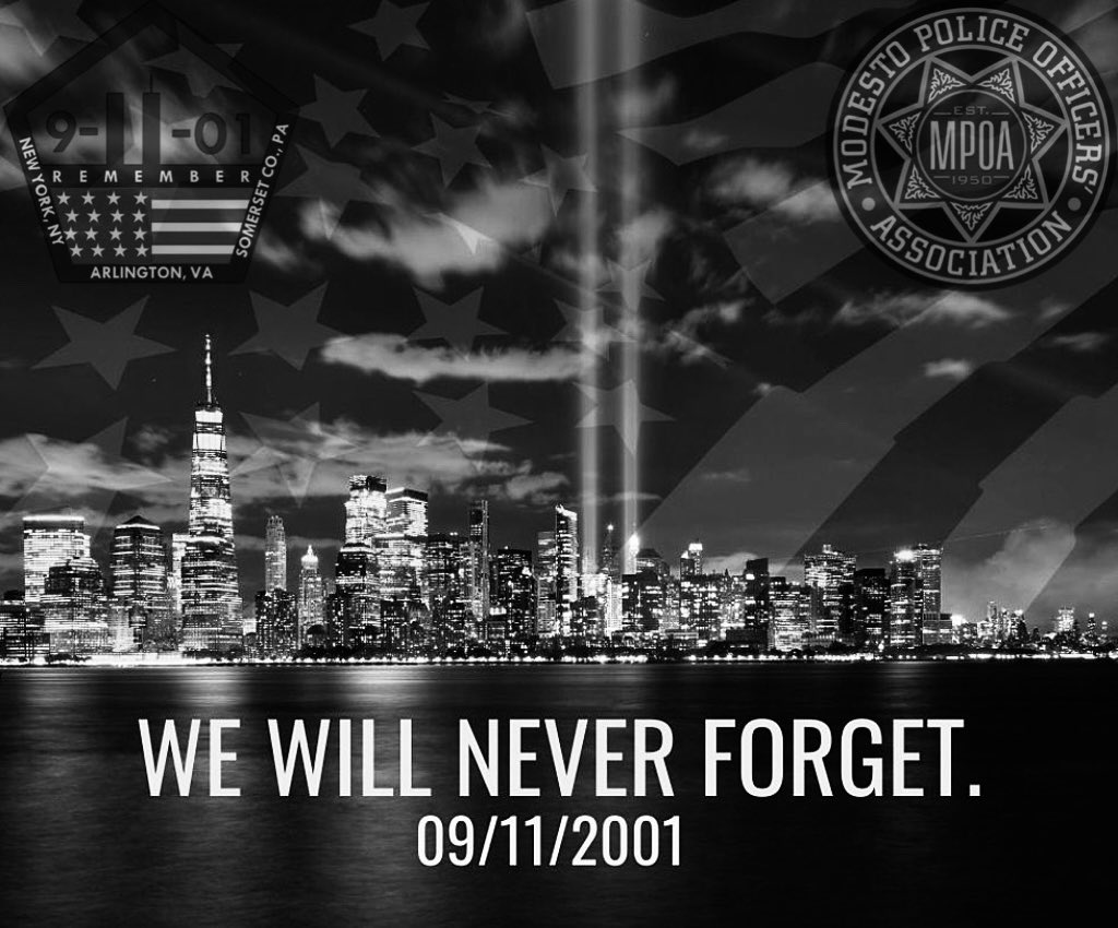 We shall never forget.