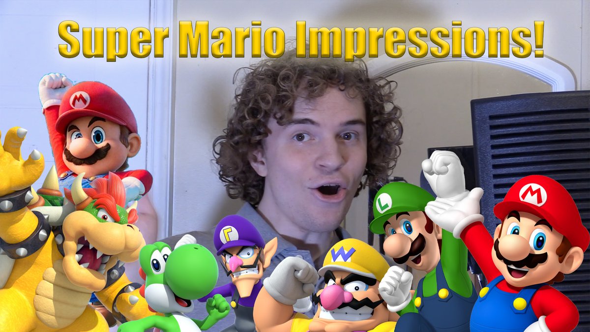 To celebrate 20K subscribers, I decided to do impressions of the Super Mario characters!

YT Link: youtu.be/oxX7NRbXuTI