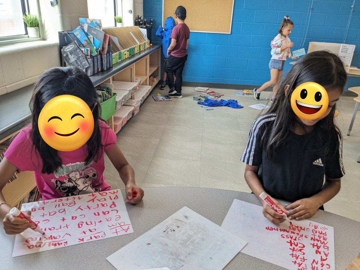 Wow, we know so much about words! Today grade 2s participated in their first word talk and identified such a variety of ways these 4 words are the same and/or different.  Great learning opportunities for all! <a href="/DesmondHDSB/">Viola Desmond Public School</a>