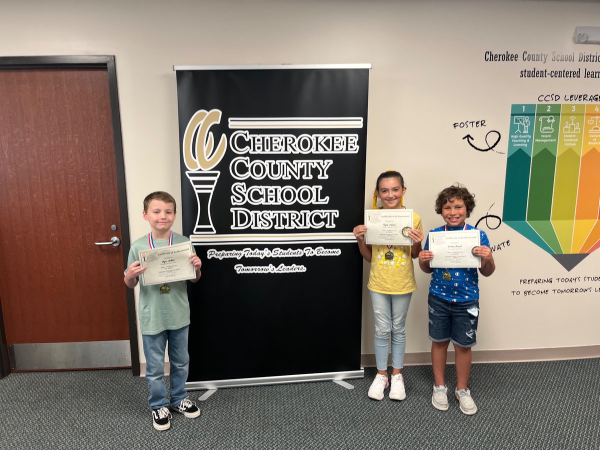 Celebrating student growth at tonight’s board meeting.