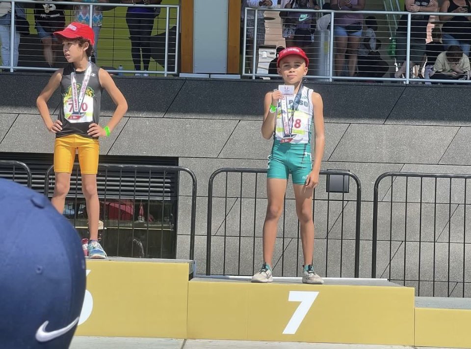 Jayden Hunt of the El Paso Panthers earned two-time All American at this year’s 2023 USATF National Junior Olympic Track &amp; Field in Eugene, Oregon. Outstanding job! 🙌