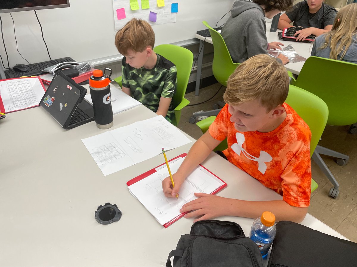 RHTAStem7's tweet photo. 7th grade has finished their first team project using the engineering design process. It was great to see the interest learners had as they continued their research at home. Congrats to the winning team whose design improvements increased their total from 160 —>288 pennies held! https://t.co/I70HC9bmqH