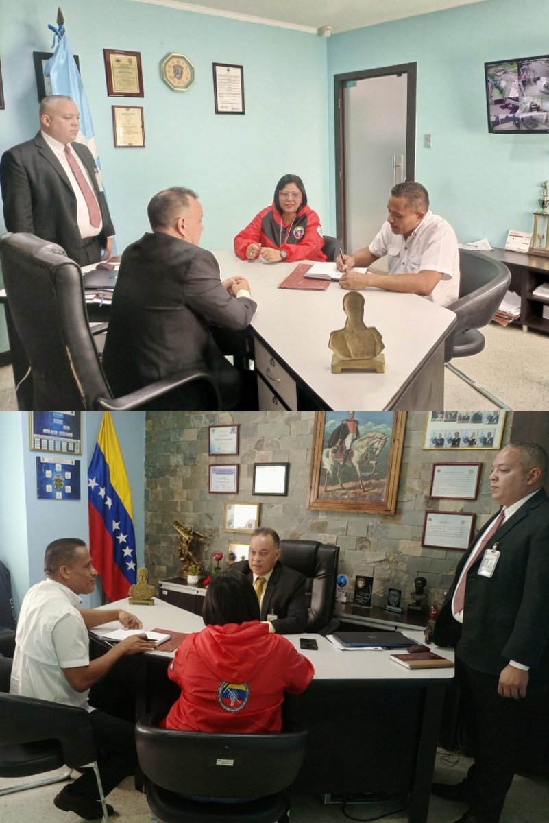 Siguiendo instrucciones de la dip. Luz Coromoto Chacon, presidenta de la subcomisión laboral y seguridad social, estuvimos en una visita cordial donde nos recibió el comisario jefe delegacion Carabobo ( CICPC ) estrechando lazos entre ambas instituciones.<a href="/laproletaria/">LUZ COROMOTO CHACON</a> <a href="/torrealbaf/">Francisco Torrealba</a>