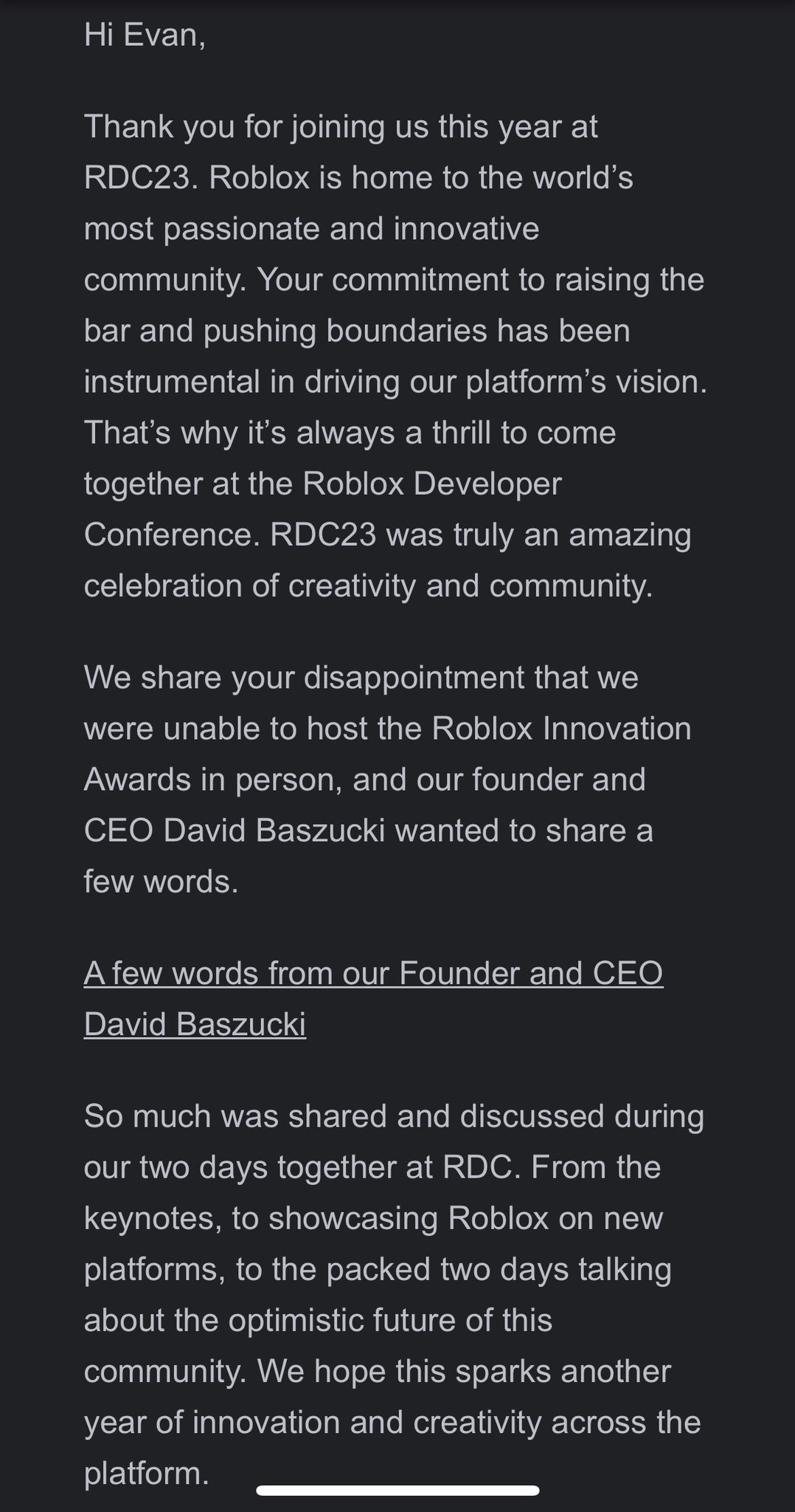 Quem é David Baszucki, Fundador e CEO da Roblox