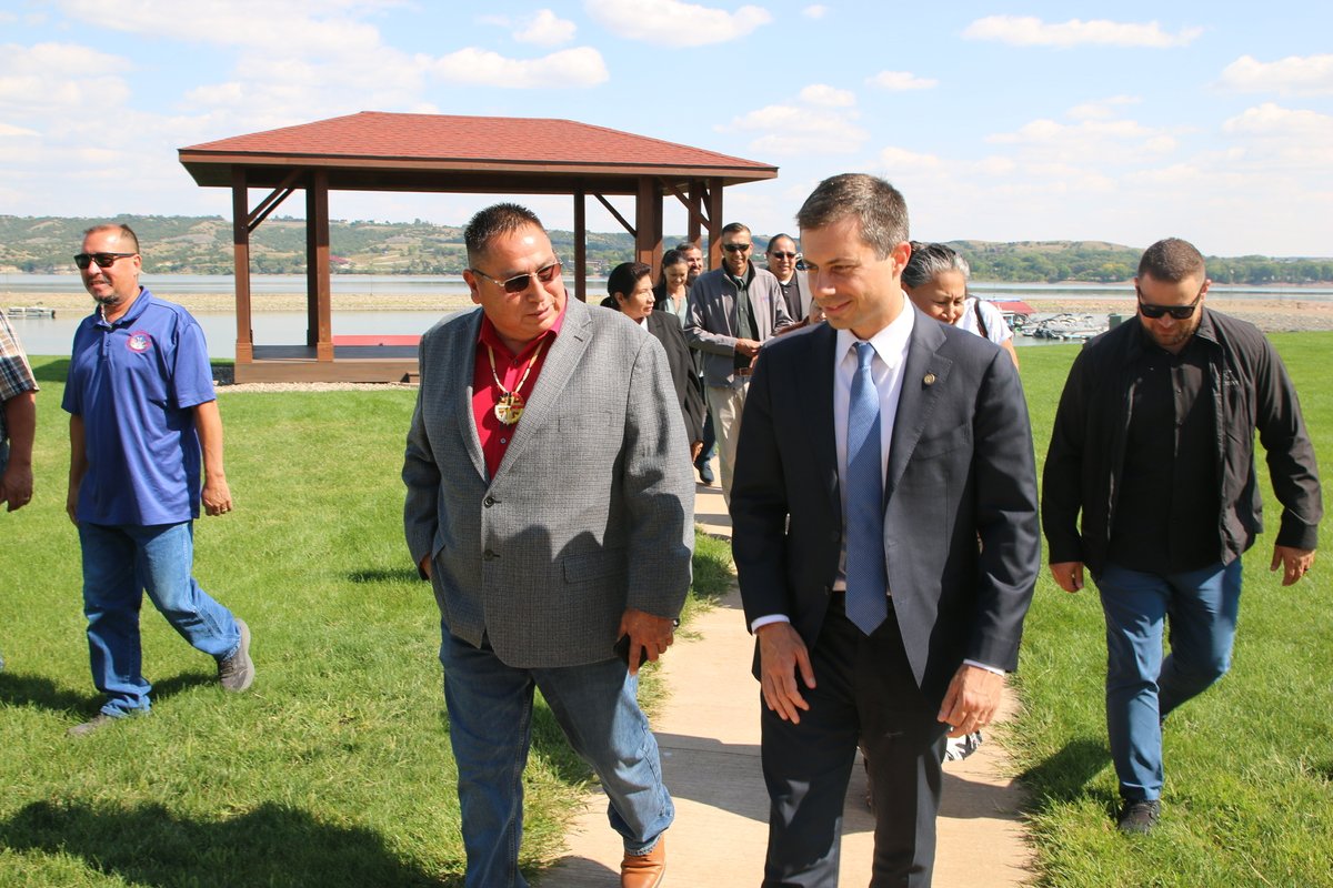 President Biden has delivered the largest investment in transportation infrastructure for Tribal Nations—ever.

I met with leaders from the nine Sioux Tribes of South Dakota to work through some of the unique infrastructure challenges they face.