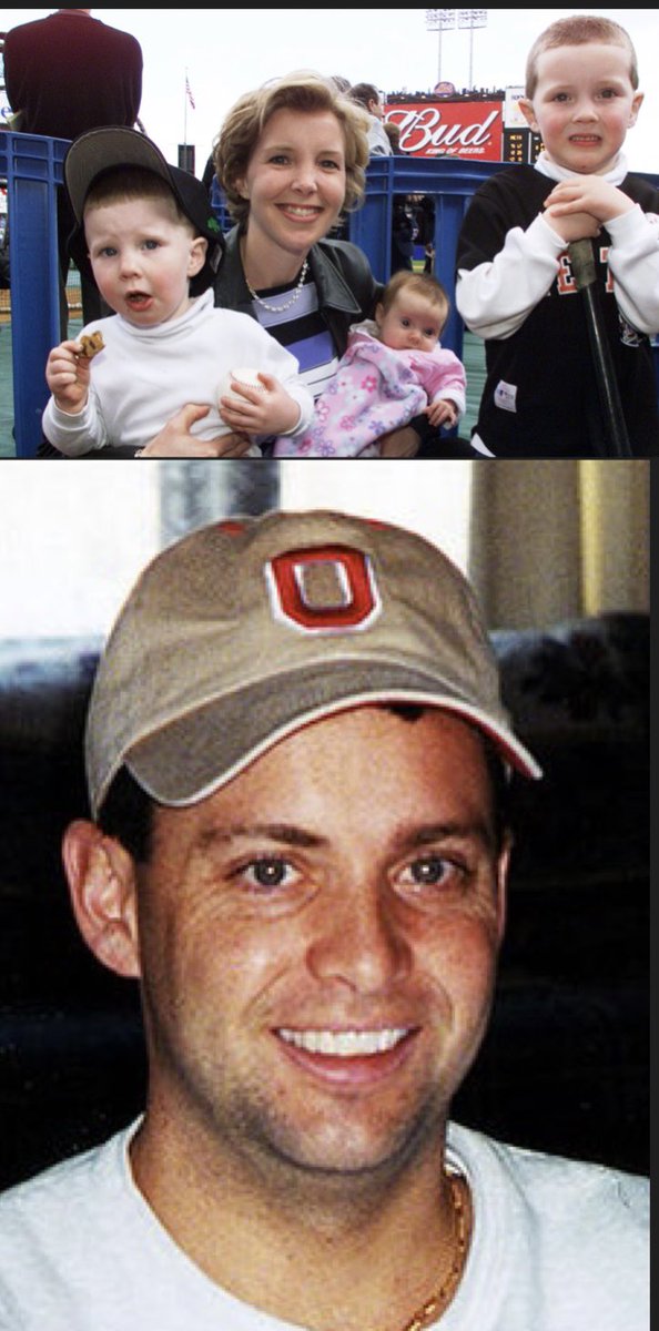 MLFootball's tweet photo. AN AMERICAN HERO: This is Todd Beamer, he was the HERO from United Flight 93 that was hijacked on 9-11, Todd called his wife to tell her he loved her, but an operator answered the phone. He fought back and was heard saying "Let's ROLL” which were his final words after learning that additional planes had crashed into the twin buildings.

Todd is survived by his wife Lisa, his two sons David and Drew, who were three and one at the time of Beamer's death, and a daughter Morgan. 

We will never forget what you did for our country Todd, THANK YOU🇺🇸

(Via @JasonRosenhaus)