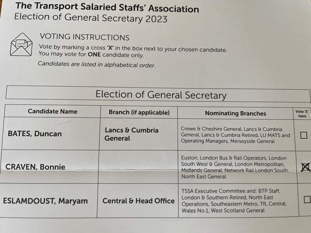 BonnieCraven's tweet photo. I think endorsements from our members are very important in the General Secretary Election. Who could know better what is needed than a long standing member.

Thrilled with this endorsement from former EC member Jill Murdoch.

Thanks Jill. I will ensure that there is never again any power hoarding or abuse of that power.

Members are what matter. They are our union.