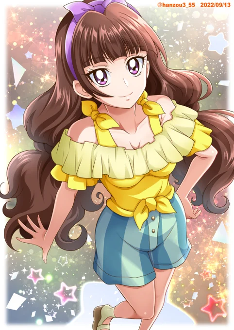 過去絵ですが、きららちゃん誕生日おめでとう〜#キュアトゥインクル生誕祭2023  #天ノ川きらら生誕祭 