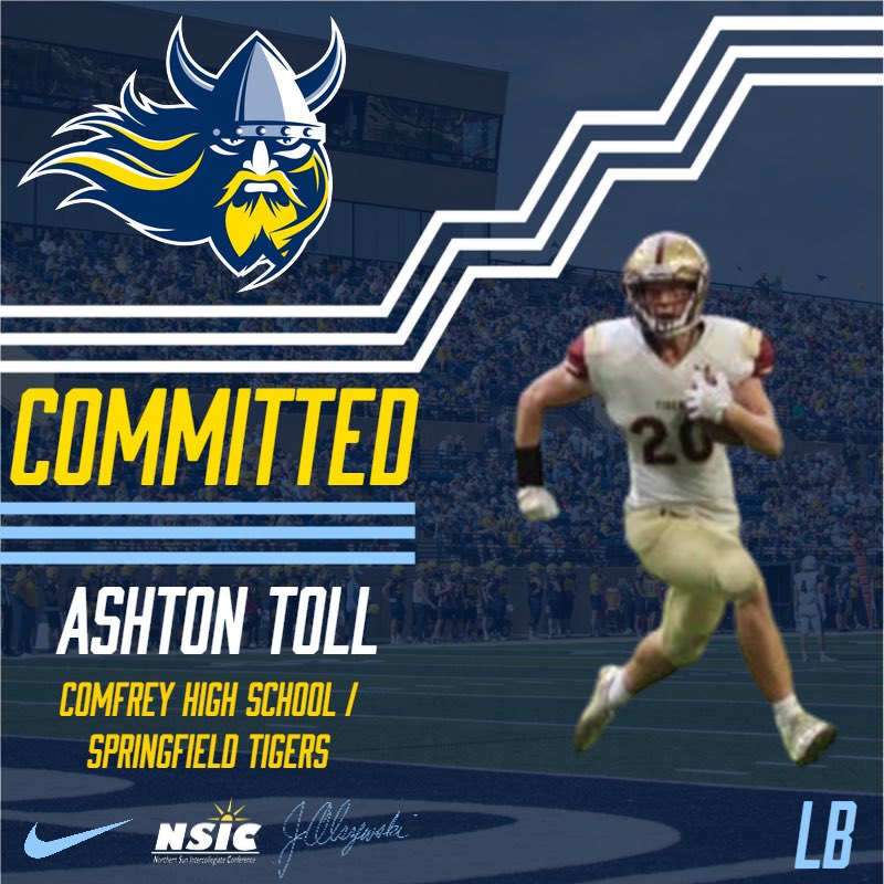 Ashton Toll (@ashton_toll) on Twitter photo I’m extremely excited and honored to announce my commitment to <a href="/AugieFB/">Augustana Football</a>!! Thank you to all of my family, friends, coaches, and teammates who have helped me along my journey! <a href="/CoachChaseKing/">Chase King</a> <a href="/CoachOJ_/">Jerry Olszewski</a> <a href="/tigerfootballTP/">SHS Football</a> I’m extremely excited and honored to announce my commitment to <a href="/AugieFB/">Augustana Football</a>!! Thank you to all of my family, friends, coaches, and teammates who have helped me along my journey! <a href="/CoachChaseKing/">Chase King</a> <a href="/CoachOJ_/">Jerry Olszewski</a> <a href="/tigerfootballTP/">SHS Football</a>