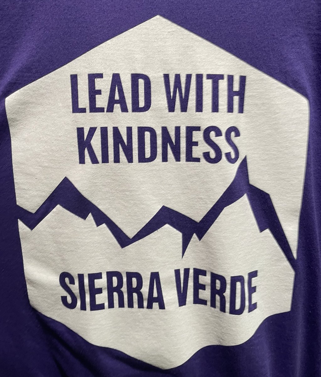 We Lead with Kindness at Sierra Verde <a href="/SVViperPride/">Sierra Verde STEAM Academy</a> <a href="/DVUSD/">Deer Valley Unified School District</a>. #STEAM