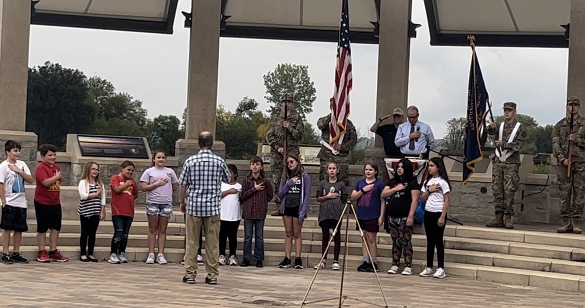 Alicia (@aliciacob2010) on Twitter photo It was such an honor to watch some <a href="/AESPhoenix/">Atchison Elementary School</a> <a href="/AtchisonPublic/">Atchison Public Schools</a> fifth grade students honor 9/11 by singing the National Anthem on the river. What a beautiful tribute and these kids truly shown bright! <a href="/doc_nuge/">Renee Flax Nugent</a> <a href="/lisapierce5825/">Lisa Pierce</a> <a href="/acoppinger12/">Andrea Coppinger</a> <a href="/nhoneywell409/">Nichole Honeywell</a> It was such an honor to watch some <a href="/AESPhoenix/">Atchison Elementary School</a> <a href="/AtchisonPublic/">Atchison Public Schools</a> fifth grade students honor 9/11 by singing the National Anthem on the river. What a beautiful tribute and these kids truly shown bright! <a href="/doc_nuge/">Renee Flax Nugent</a> <a href="/lisapierce5825/">Lisa Pierce</a> <a href="/acoppinger12/">Andrea Coppinger</a> <a href="/nhoneywell409/">Nichole Honeywell</a>