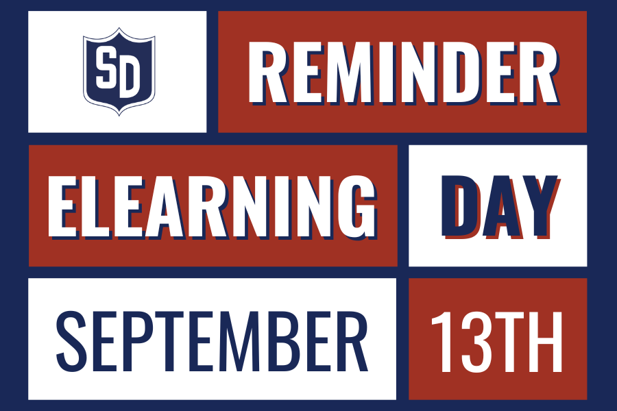 South Dearborn Community School Corporation will have an eLearning Day on Wednesday, September 13th! For more information, please visit sdcsc.k12.in.us/students-paren….