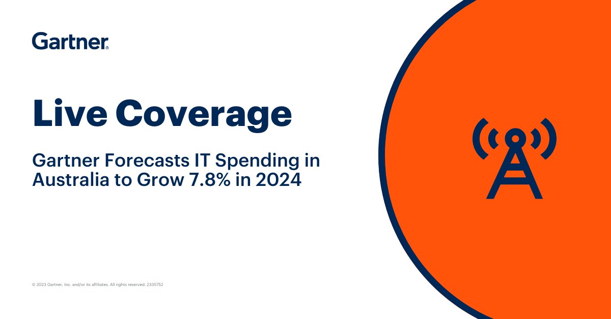 Australian IT spending to exceed A$133bn in 2024, according to Gartner. Most new or additional funding will go towards cybersecurity, cloud platforms, data/analytics, and application modernisation, says Gartner expert Andy Rowsell-Jones. gtnr.it/3PzNmYv #GartnerSYM #CIO