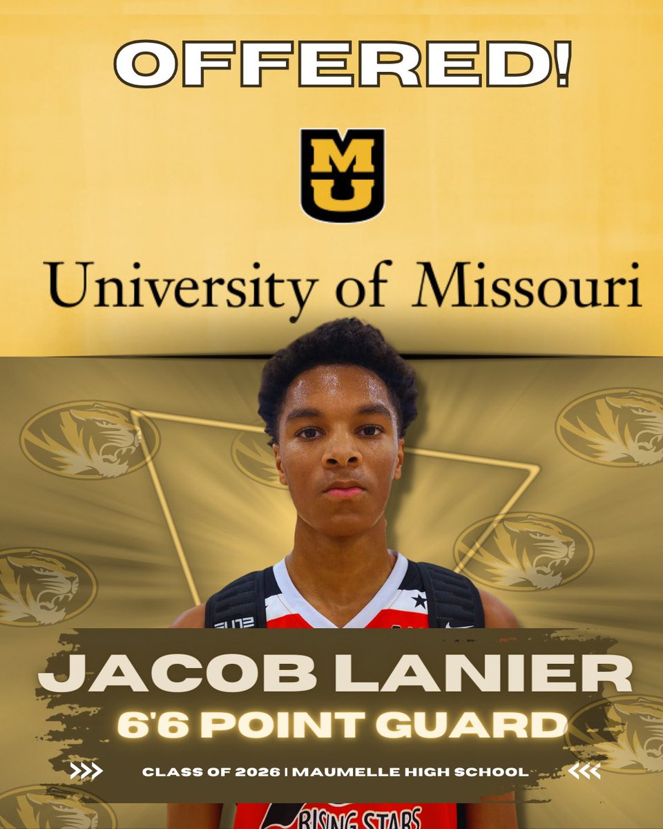 IamJacob2026's tweet image. Thank you @MizzouHoops for believing in me! 
Go Tigers
#GoMIZZOU