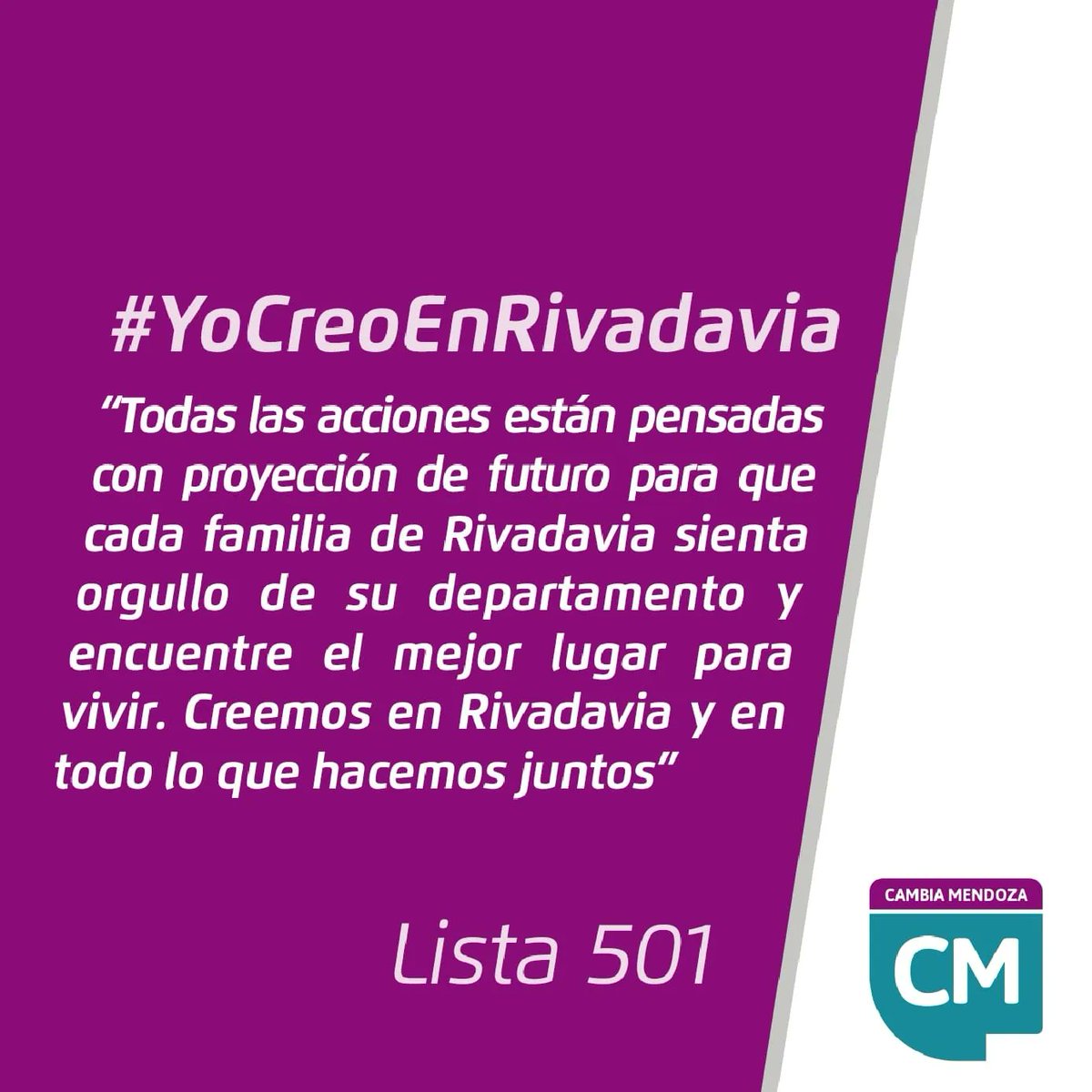 📍<a href="/MauriDiCesare/">Mauricio Di Césare</a> contó sus propuestas para #Rivadavia 

👉🏽  Y aseguró: "Junto a <a href="/rufeilok/">Raúl Rufeil</a> y <a href="/MarioAbedok/">Mario Abed</a> vamos a consolidar una fuerza que haga crecer la Región Este con trabajo, recursos y buena administración”

ℹ️ Mirá info: bit.ly/461IwIW

#YoCreoEnRivadavia