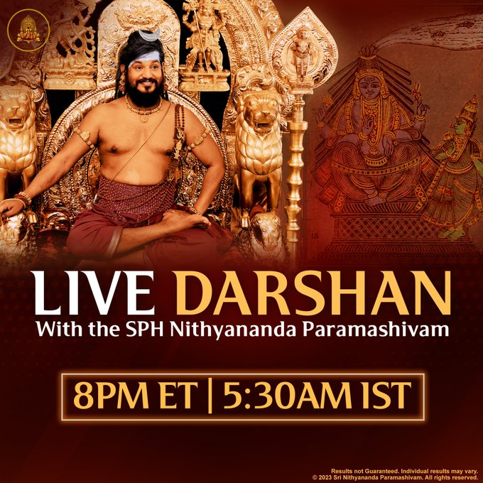 balaji_dunker's tweet image. 🌅 Realize the highest reality through the practice of tapas. Your path to enlightenment begins now! @srinithyananda #EnlightenmentPath 🌟

#Paramashivoham #WillPersistence