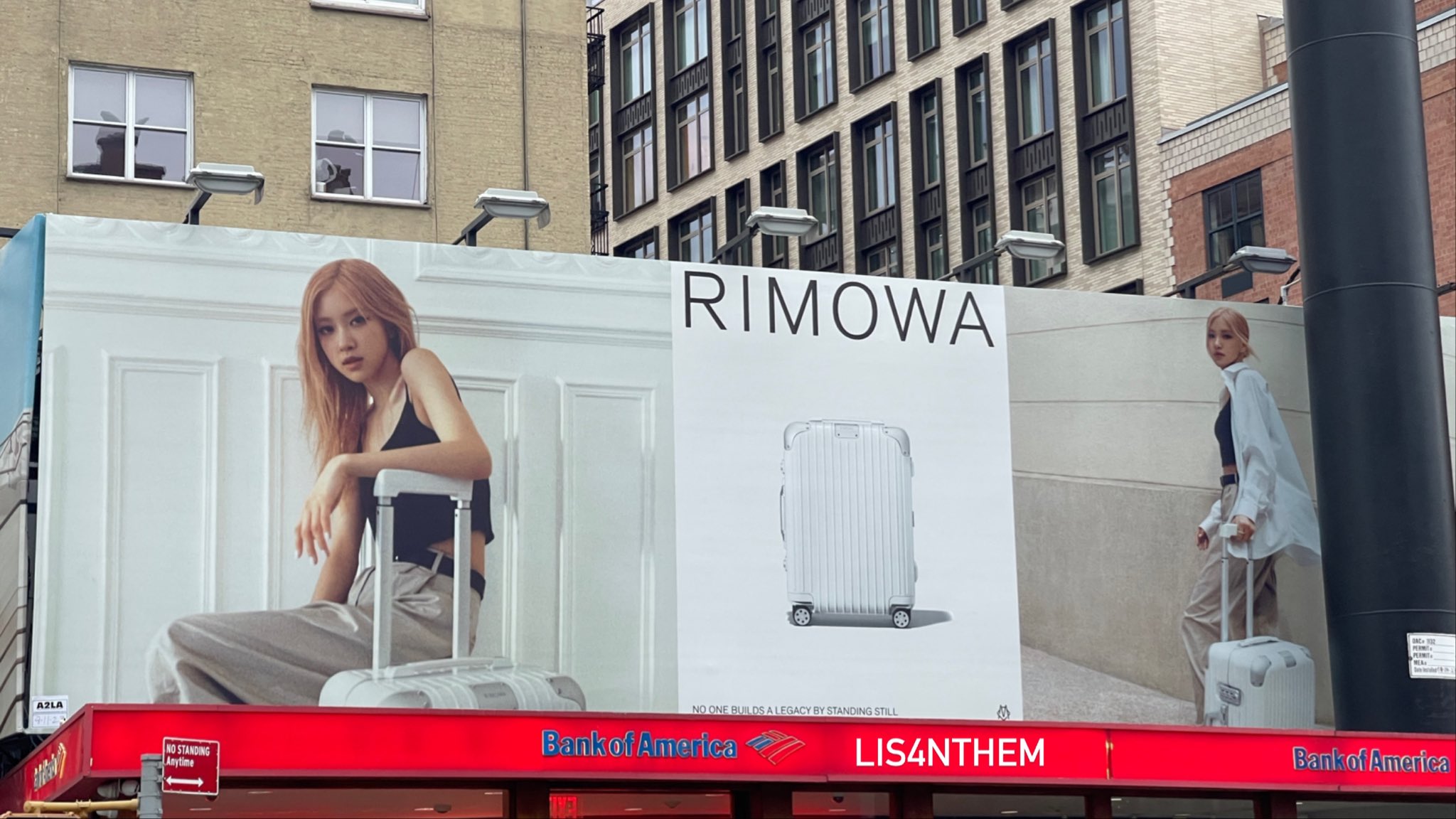No one builds a legacy by standing still” ~ Rimowa ad campaign