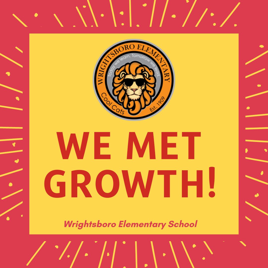 We have some exciting news to share! The Cool Cats met expected growth for the 22-23 school year! We are extremely proud of our staff and scholars and we are on a Safari to Success to exceed growth this year! 🐾 🎯