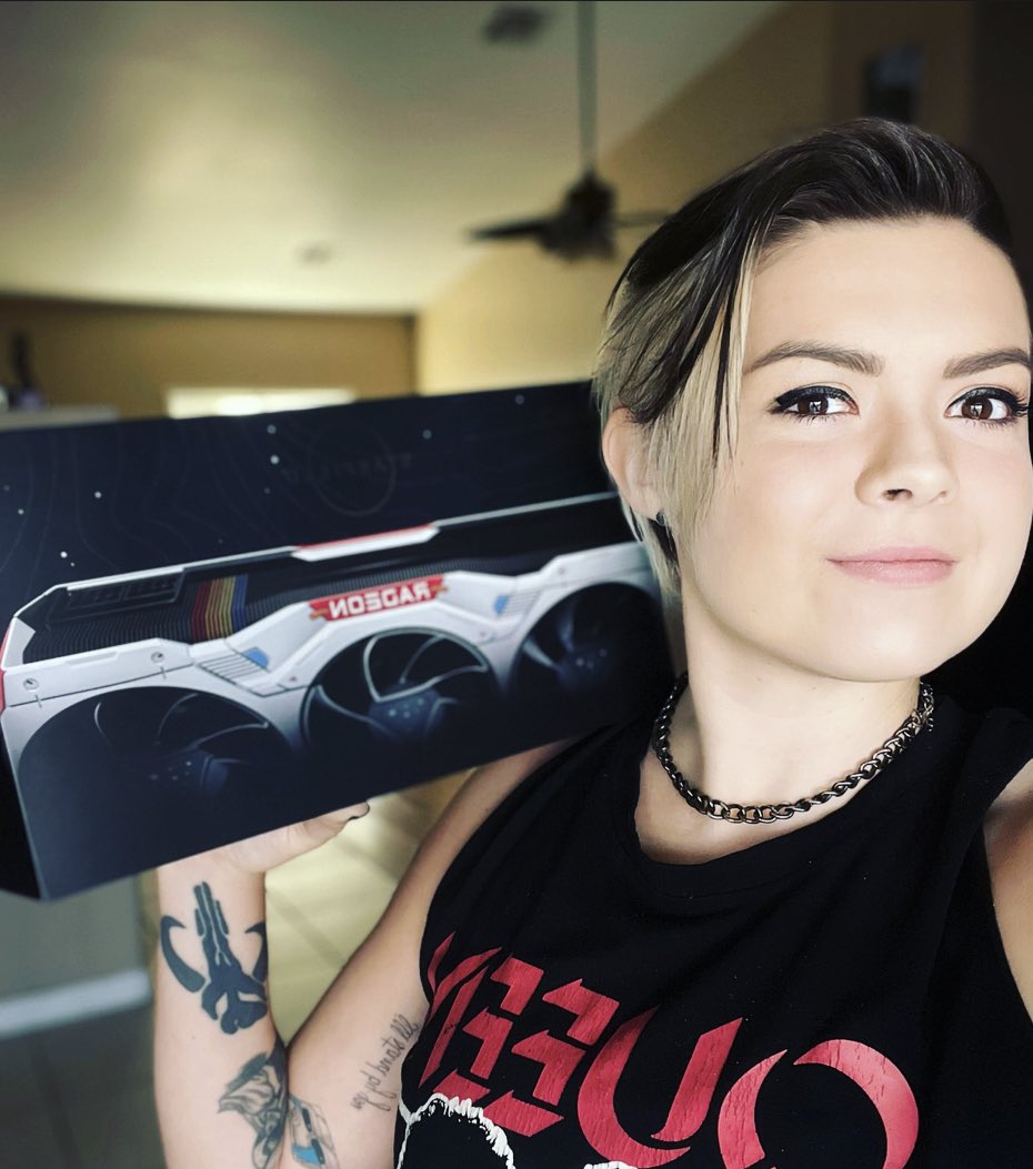 Lil_Lexi's tweet image. Look what AMD sent me!!

One of 500 Limited Edition Starfield Radeon RX 7900 XTX and a Ryzen 7 7800X3D processor! #GameOnAMD #AMDPartner

but hey.. guess what ?! 👀 

We also get to give one away !! 

Enter here: gleam.io/lnGJv/lil-lexi

#AD
