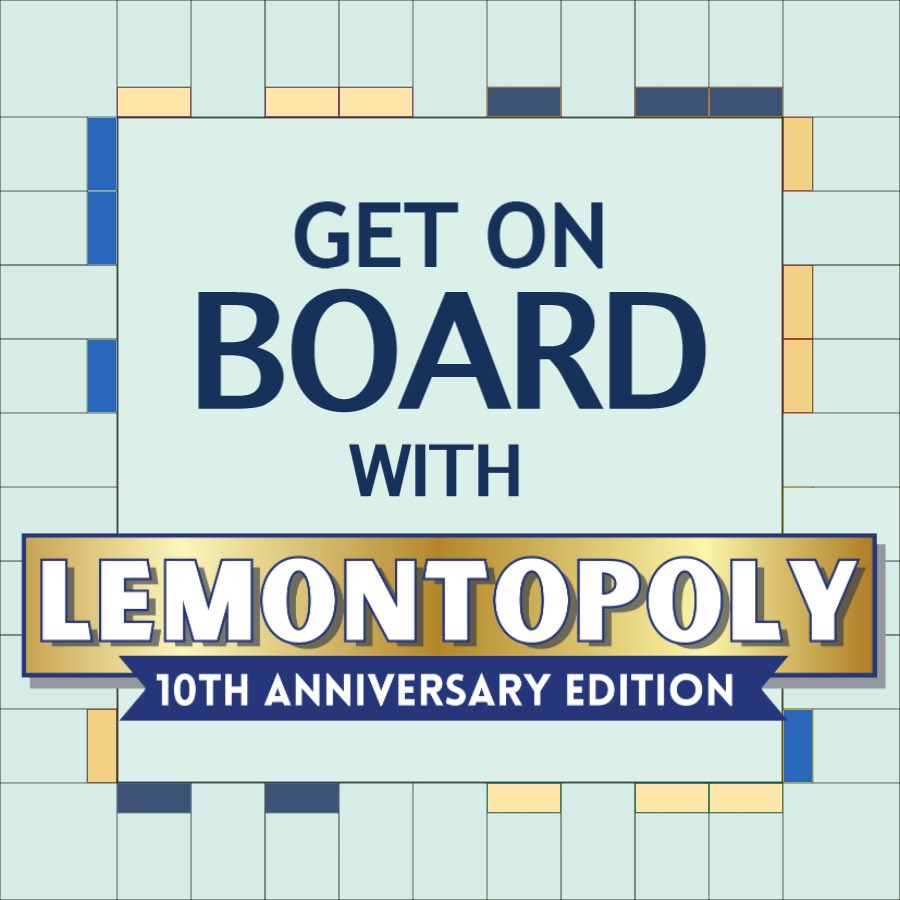 LHS_Publishing's tweet photo. Introducing…. LEMONTOPOLY! 🎲🎲 Coming in winter 2023, you won’t want to miss this one #WeAreLemont @LemontAD @Lemont_HS @lemontparks @6Lemont @VillageofLemont @LHS210principal @LHS210supt @SD113A @LemontPatch https://t.co/RnsArft38m