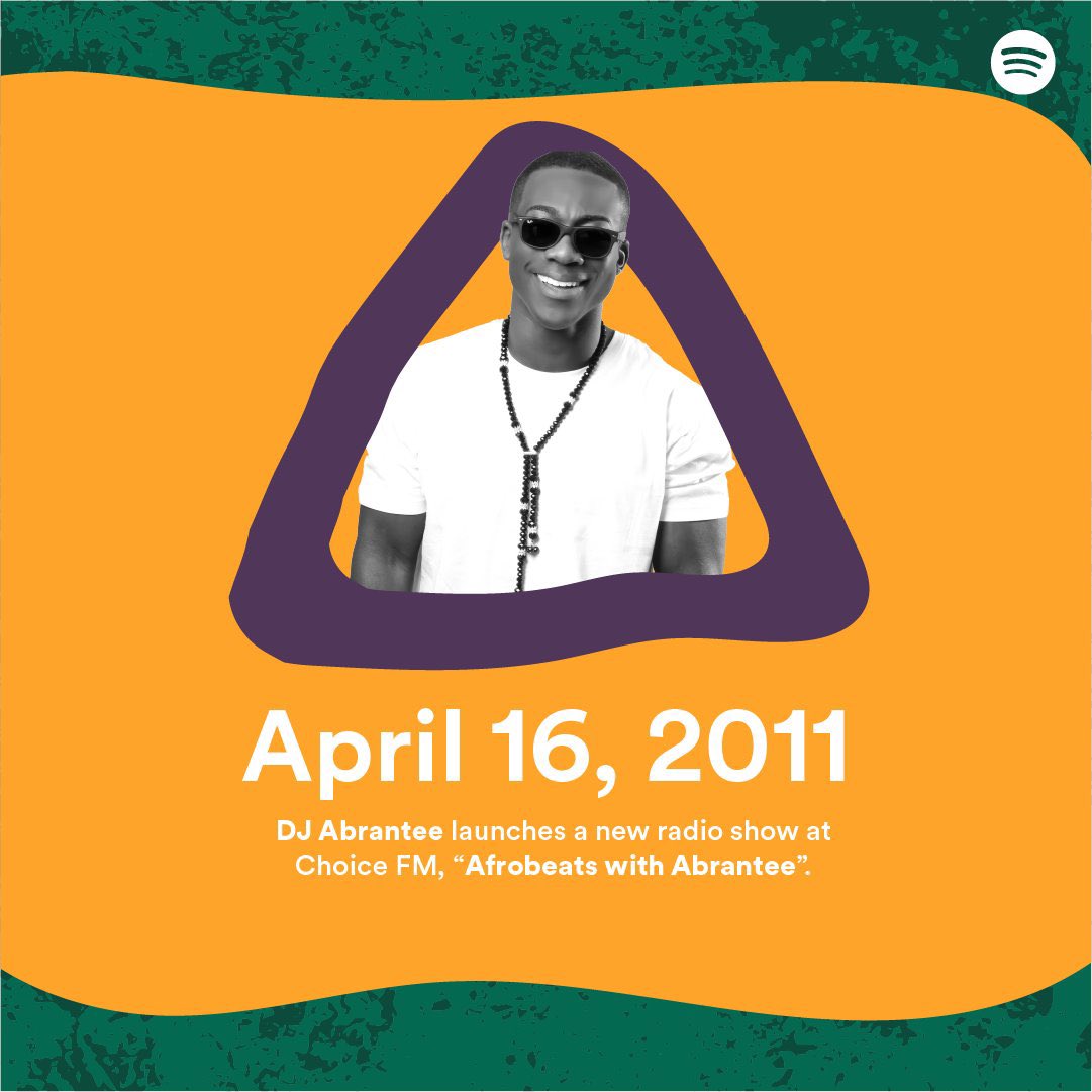 Iyke Akin Kobina (@iykeakinkobina) on Twitter photo <a href="/DAMIADENUGA/">Dami’ Adenuga</a> the name Afrobeats was first coined by Ghanaian UK Based DJ <a href="/DJAbrantee/">Abrantee</a>!
click here for more facts on <a href="/SpotifyAfrica/">Spotify Africa</a> Afrobeats: afrobeats.byspotify.com <a href="/DAMIADENUGA/">Dami’ Adenuga</a> the name Afrobeats was first coined by Ghanaian UK Based DJ <a href="/DJAbrantee/">Abrantee</a>!
click here for more facts on <a href="/SpotifyAfrica/">Spotify Africa</a> Afrobeats: afrobeats.byspotify.com
