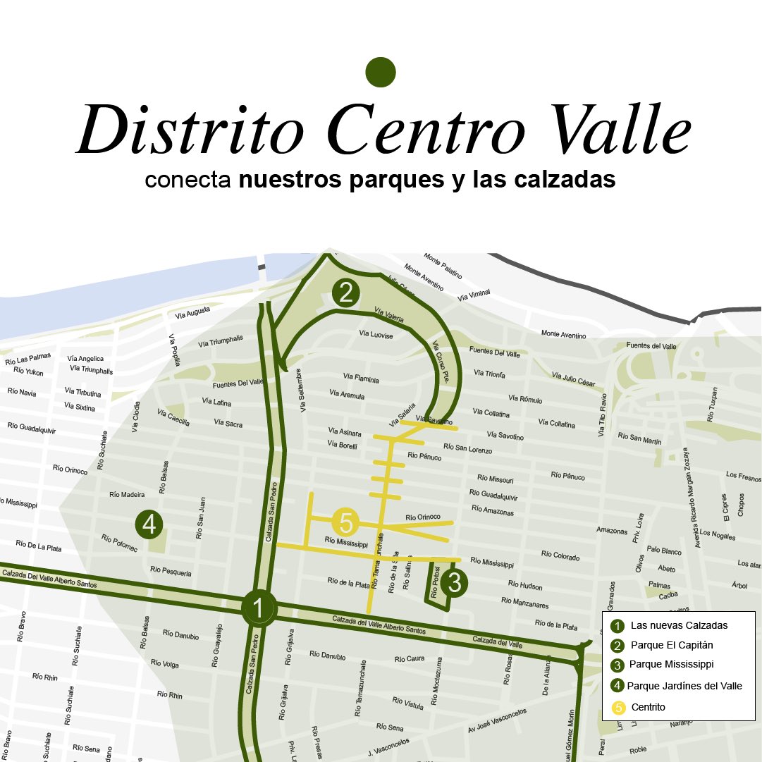 SanPedroNL's tweet photo. 🙌¡#Centrito por siempre! Aquí te contamos como distinguir el #DistritoCentroValle 

💪Estamos renovando la infraestructura para los próximos 100 años

🫰Pronto podrás disfrutar de un distrito seguro, accesible y con vistas limpias. Gracias por tu paciencia ✨. https://t.co/RA0krBIVFN